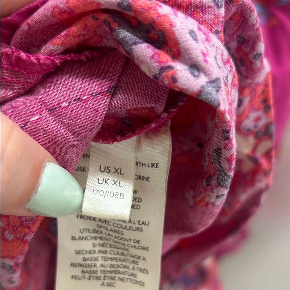 Free People Pink Floral Mini Dress - Picture 3 of 8
